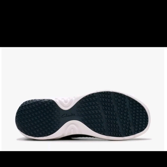 Clarks Originals Men's ClarksPro Lo Navy Marine Knit Shoes - Picture 4 of 7